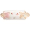Clayre & Eef Misa Ceramiczna 31x10x5 cm Biało-Brązowa