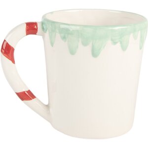 Clayre & Eef Kubek Ceramiczny 400 ml 13x10x10 cm