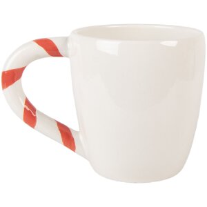 Clayre & Eef Kubek Ceramiczny 350 ml 14x9x10 cm