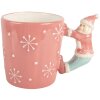 Clayre & Eef Kubek Ceramiczny 400 ml 15x10x11 cm