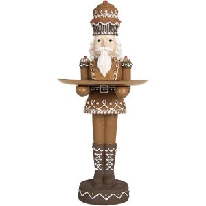 Clayre & Eef 6PR5400 Dekoracja Złamaniec Orzechów 18x15x40 cm