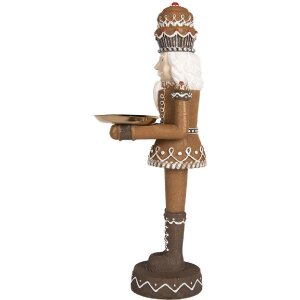 Clayre & Eef 6PR5400 Dekoracja Złamaniec Orzechów 18x15x40 cm