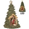 Clayre & Eef Dekoracja Choinkowa z LED 15x24 cm