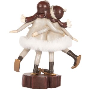 Clayre & Eef 6PR5405 Dekoracja dla dzieci 15x7x18 cm Szaro-Brązowa
