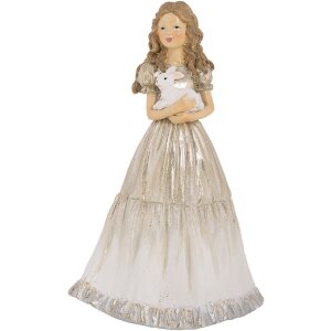 Clayre & Eef 6PR5642 Beżowa Dekoracja Dziecięca 14x11x22 cm