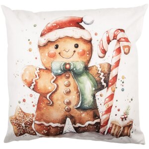 Clayre & Eef Poszewka na poduszkę 45x45 cm KT021.434