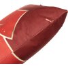Clayre & Eef Poszewka 45x45 cm Czerwono-Złota