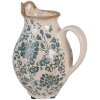 Clayre & Eef Dzbanek Dekoracyjny 16x12x19 cm Beżowo-Zielony