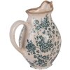 Clayre & Eef Dzbanek Dekoracyjny 16x12x19 cm Beżowo-Zielony