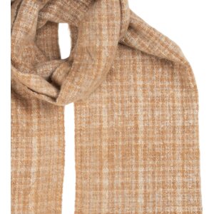 Juleeze JZSC0837CH Szal damski 50x210 cm brązowy