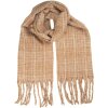 Juleeze JZSC0837CH Szal damski 50x210 cm brązowy