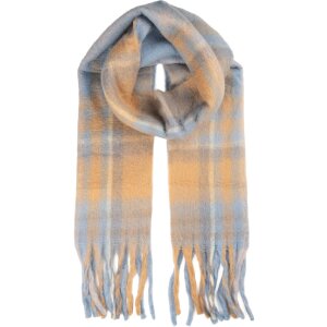 Juleeze JZSC0840LBL Szal damski 50x210 cm niebieski