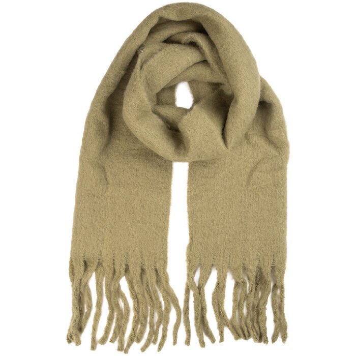 Szal damski Juleeze, zielony, 40x190 cm, syntetyk