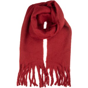 Juleeze JZSC0855R Szal Czerwony 40x190 cm