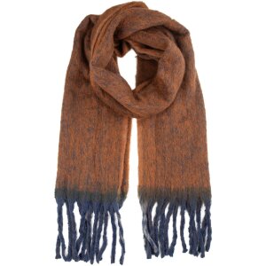 Juleeze JZSC0859 Szal 38x190 cm brązowo-niebieski
