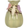 Clayre & Eef Wazon 6CE2314 Ø 10x14 cm Zielono-Różowy