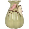 Clayre & Eef Wazon 6CE2314 Ø 10x14 cm Zielono-Różowy