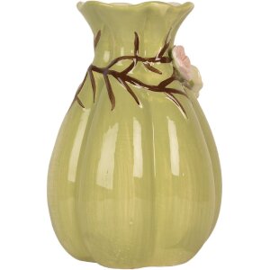 Clayre & Eef Wazon Ceramiczny Ø 14x21 cm