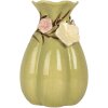 Clayre & Eef Wazon Ceramiczny Ø 14x21 cm