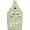 Clayre & Eef 6CE2328 Świecznik Domek 11x9x21 cm