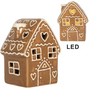 Clayre & Eef Dom z LED 8x6x11 cm
