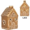 Clayre & Eef Dom z LED 7x6x12 cm - Dekoracja świąteczna