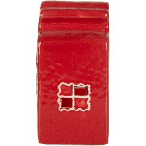Clayre & Eef Świecznik Domek 8x7x13 cm