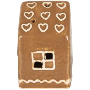 Clayre & Eef Domek z LED 8x6x10 cm - Dekoracja
