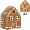 Clayre & Eef Domek z LED 8x6x10 cm - Dekoracja