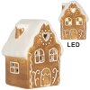 Clayre & Eef Dekoracja Dom z LED 8x6x11 cm