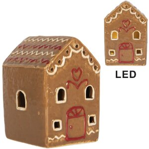 Clayre & Eef Dom z LED 7x6x9 cm