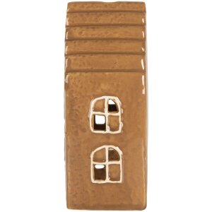 Clayre & Eef Świecznik Dom 8x7x16 cm – Magia Świąt