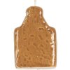 Clayre & Eef Zawieszka Domek 4x4x6 cm Brązowo-Biała