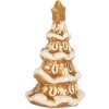 Clayre & Eef Dekoracja Świąteczna Choinka 6x5x9 cm