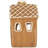 Clayre & Eef Dekoracja Dom z LED 8x8x12 cm