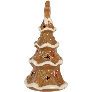 Clayre & Eef 6CE2362 Świecznik tealight Choinka 11x8x17 cm