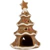 Clayre & Eef 6CE2362 Świecznik tealight Choinka 11x8x17 cm