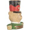 Clayre & Eef Świecznik Niedźwiedź 9x6x10 cm Brązowo-Zielony