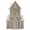 Clayre & Eef Dom z LED 23x11x33 cm - Dekoracja świąteczna