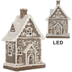 Clayre & Eef Dom z LED 16x10x23 cm