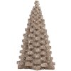 Clayre & Eef 6PR5821 Dekoracja Świąteczna Choinka 15x15x25 cm