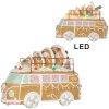 Clayre & Eef Autobus Dekoracyjny LED 31x12x23 cm