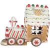 Clayre & Eef Lokomotywa LED 21x12x17 cm – Świąteczna Dekoracja