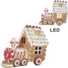 Clayre & Eef Lokomotywa LED 21x12x17 cm – Świąteczna Dekoracja