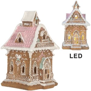 Clayre & Eef Dom z LED 9x10x15 cm
