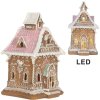 Clayre & Eef Dom z LED 9x10x15 cm