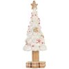 Clayre & Eef 6PR5860 Dekoracja Świąteczna Choinka 12x33 cm