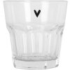 Clayre & Eef Szkło do picia 150 ml Ø 8x8 cm Transparent