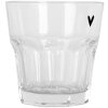 Clayre & Eef Szkło do picia 150 ml Ø 8x8 cm Transparent