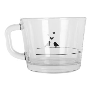 Clayre & Eef Szklanka do herbaty 350 ml 13x10x9 cm
